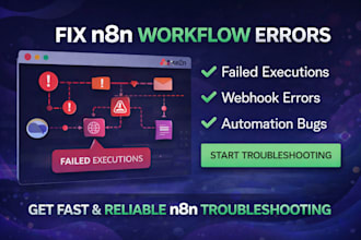 fix n8n workflow errors failed executions bugs