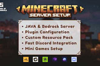 setup a professional papermc or spigot minecraft server