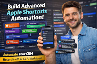 design advanced apple shortcuts automation triggers variables menu ai assistants