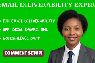 fix gohighlevel email deliverability with dmarc, spf, dkim, and smtp setup