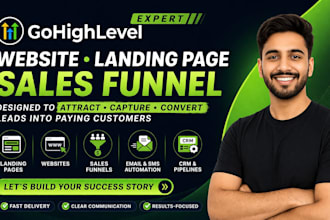 gohighlevel expert gohighlevel website gohigh level landing page sales funnel