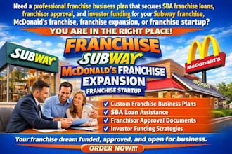 write franchise subway mcdonalds franchise expansion franchise startup