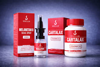do product label design, peptide vial label, peptide sarms supplement label