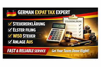 prepare expat tax germany using wiso elster filing and anlage aus declaration