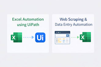automate your excel tasks using uipath rpa web scraping and data entry