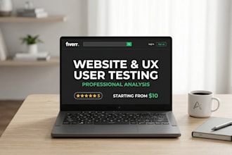 professionally test and review your website or mobile app