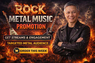 promote your rock and metal music for organic growth and real stream
