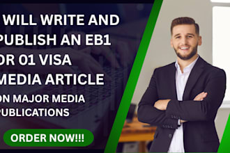 write and publish eb1 eb1a media article on USA media outlet