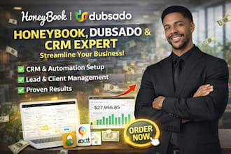 do honeybook crm dubsado honeybook automation 17hats acuity integrations acuity