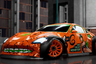 do 3d car models and mods for fivem, assetto corsa, gta v, beamng, and iracing