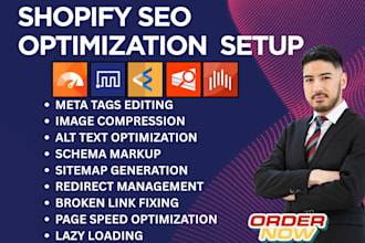 setup shopify SEO optimization tinyimg matrixify sitemapper searchpie  loadify