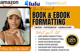 do paperback formatting, book interior design, book formatting for amazon kdp