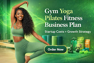 write a gym yoga studio pilates studio fitness center business plan with startup