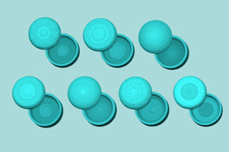 design custom 3d silicone molds for silicone  and prototyping