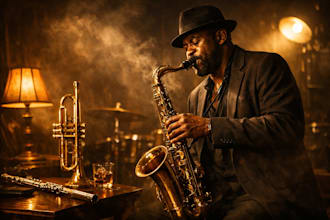 record saxophone, trumpet, horn, flute and pro jazz instrument and vocais