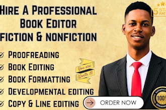 edit and proofread memoir, children book developmental editor