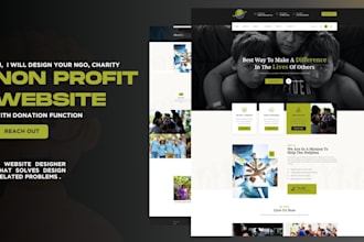 design professional wordpress website for business, nonprofit, church, or events