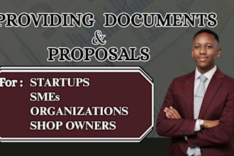 prepare documents, proposals, reports, and compliance statements