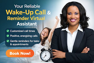 your reliable personal wake up call reminder virtual assistant