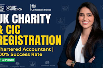 register your UK charity, cic, or ltd with full support