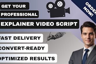 write your explainer video script video ads, animated explainer