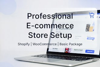 setup and optimize your shopify or amazon store