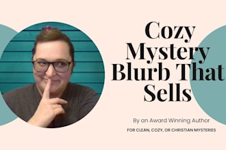 write cozy mystery blurbs that sell books
