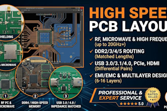 do high speed pcb layout rf ddr usb high frequency circuits