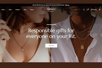 design jewelry website jewelry shopify store fashion store jewelry store earring