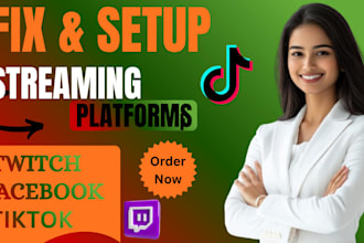 setup obs studio and streamlabs for twitch, facebook, and tiktok
