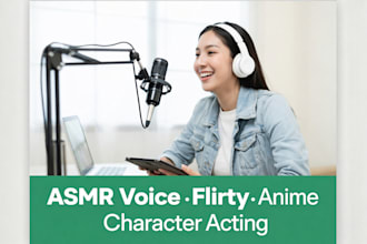record calming asmr voice acting nsfw soothing affirmation and relaxing audio