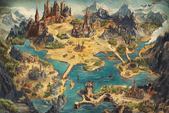do fantasy map design