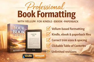 vellum book formatting for stunning kindle and kdp layout