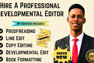developmental edit proofread your memoir as a book editor