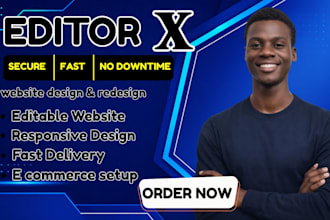 design or redesign wix website and wix editor x and wix studio