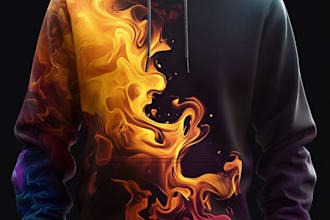 make trendy streetwear hoodie design