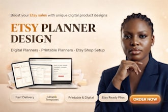 create printable etsy planner etsy digital product setup