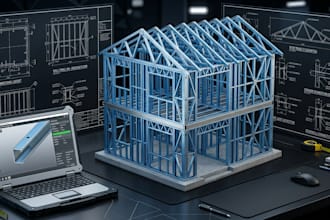 create lgs steel framing shop drawings and framecad cnc files