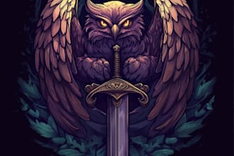 make a fantasy logo