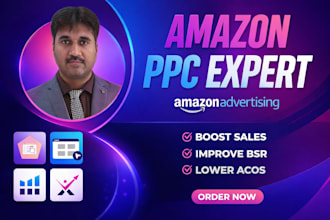 setup, manage and optimise amazon PPC campaigns amazon fba ppc ads campaign