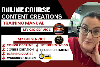 create course creation mater class curriculum syllabus elearning course machine