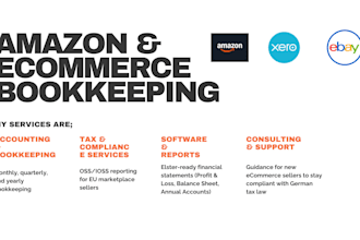 ecommerce accounting, amazon bookkeeping, quickbooks clean up