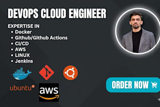 be your AWS devops cloud engineer for automation and ci cd pipelines