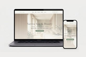 design a professional custom website