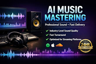mix and master your ai music for streaming platforms