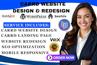 design carrd website, redesign carrd website, carrd landing page, carrd co