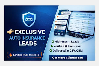 car insurance leads auto insurance leads, auto insurance landing page