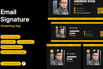 design clickable HTML email signature newsletter mailchimp klaviyo outlook gmail