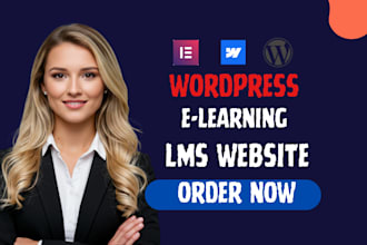 ai and automate moodle lms setup develop wordpress website with learndash lms