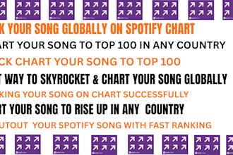 chart your spotify music to top 100 spotify chart and organic growth